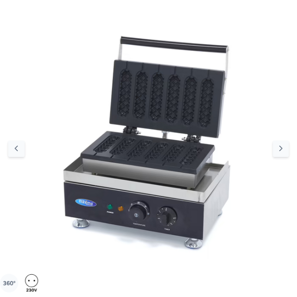  Corn Dog Maker 6 Sticks - Διαμαντένιο μοτίβο